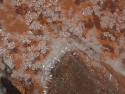 Salt crystals forming. Beautifull!!!